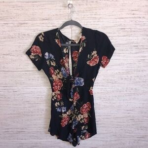 AUDREY 3+1 Floral Romper | SIZE S